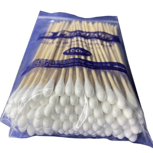 6" Bamboo Stick Cotton Application