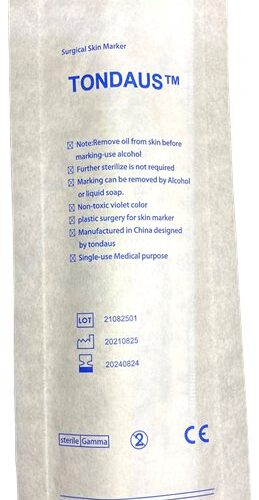 Surgical Skin Marker Eyebrow Pen Tattoo With Measuring Ruler