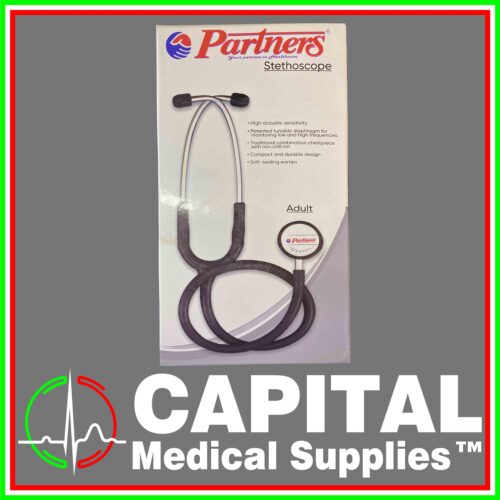 Stethoscope Adult Black/Magenta