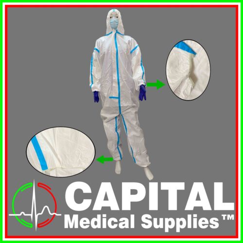 Hazmat Bunny Suit White, Size 21"