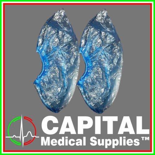 Shoe Cover Plastic, Waterproof, 25pairs