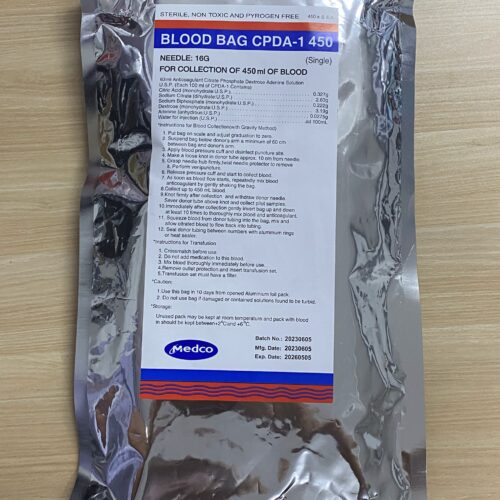 Blood Bag Single