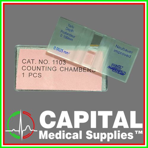 Blood Counting Chamber 1pc, Glass