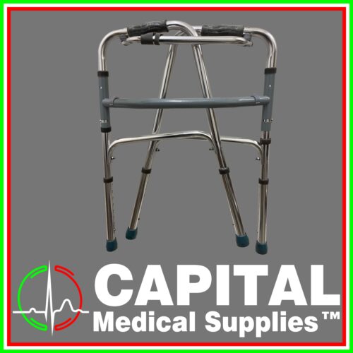 Aluminum Walker Adjustable and Foldable