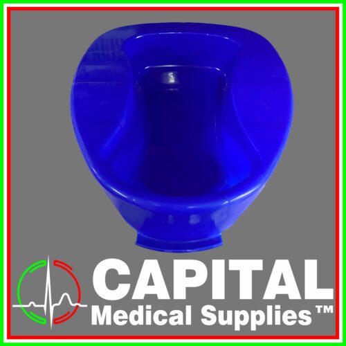 Bed Pan  Blue, Plastic