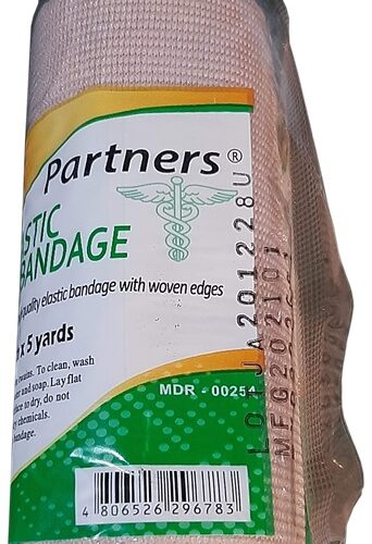Elastic Bandage  4" x 5 yards