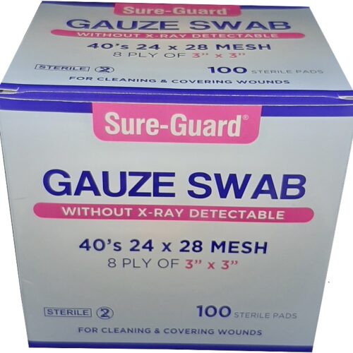 Gauze Swab 3" x 3" x 8 ply