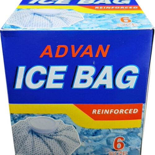 Cloth Ice Bag, Reusable 6"