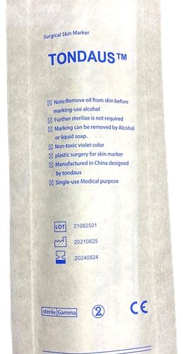 Surgical Skin Marker Eyebrow Pen Tattoo With Measuring Ruler
