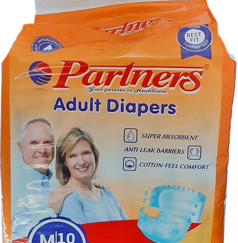 Adult Diaper  Medium, 10Pcs