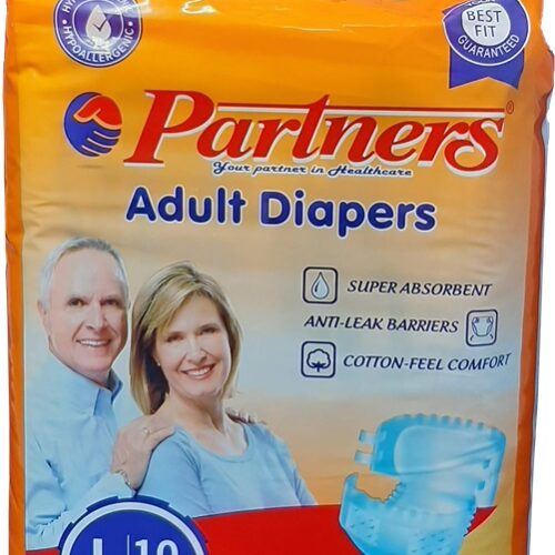Adult Diaper Large, 10Pcs