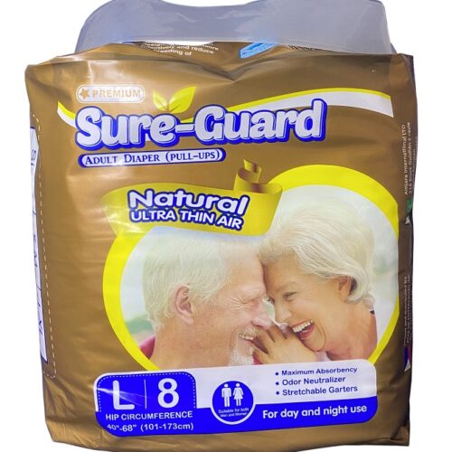 Adult Diaper  Large, Pull Ups, 8Pcs