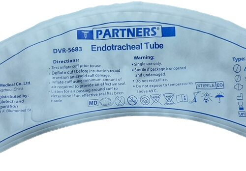 Endotracheal Tube  Fr.  / ID 4.0, Uncuffed
