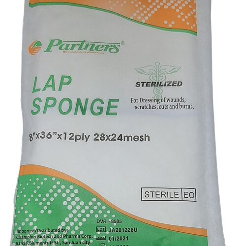 Lap Sponges with x-ray line 8 x 36 x 12, 28 x 24 mesh