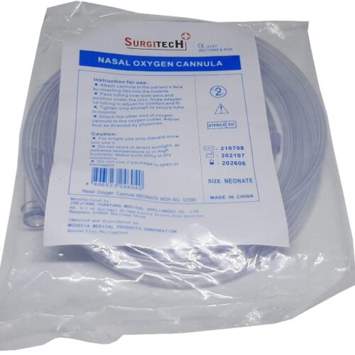 Nasal Oxygen Cannula Neonate