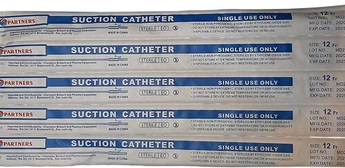 Suction Catheter Fr. 14, 5Pcs