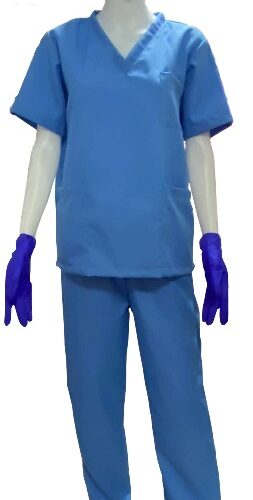 Scrubsuit Set  Male, Large, Blue