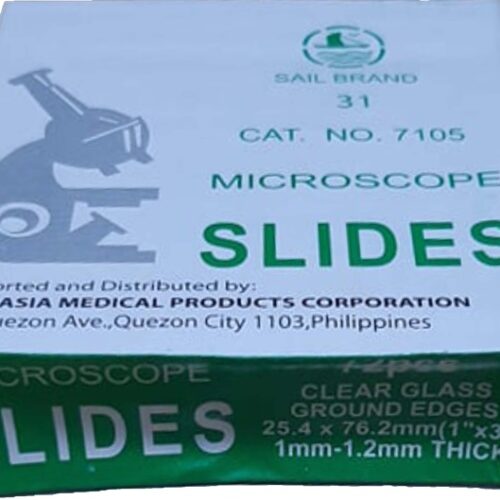 Microscope Slides Frosted, Ground Edge, CAT 7105, 72s