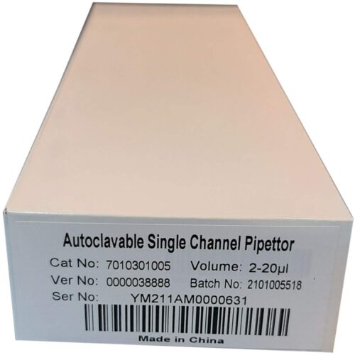 Micropipette, Autoclavable Pipettor, 2-20uL