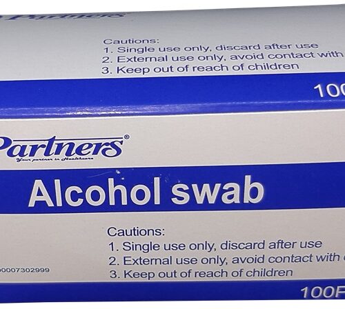 Alcohol Pad, Saturated, 70% Isoprophyl Alcohol Isoprophyl, Sterile, 100pcs