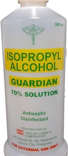 Isoprophyl Alcohol 70% Solution, 500mL
