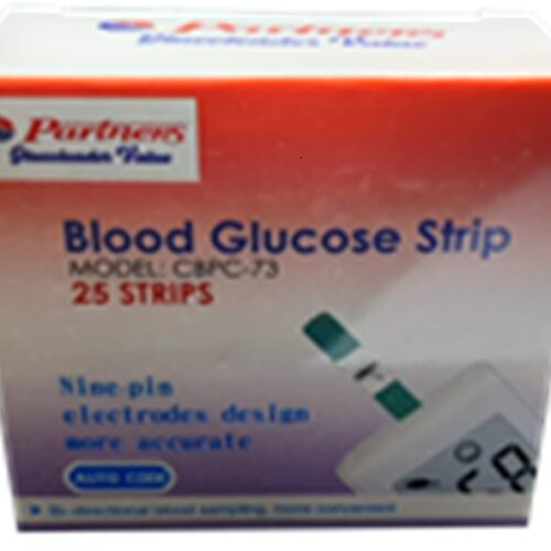 Blood Glucose Test Strips Auto Code, 25 strips