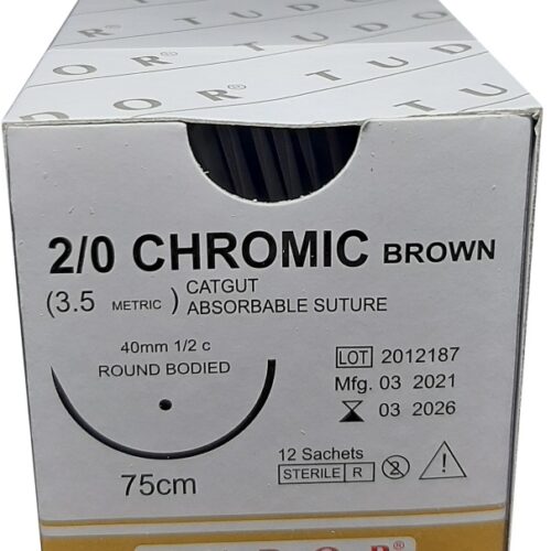 Suture Chromic  Round 2/0