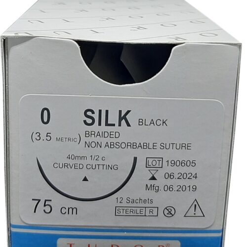 Suture Silk  Curve Cutting 0