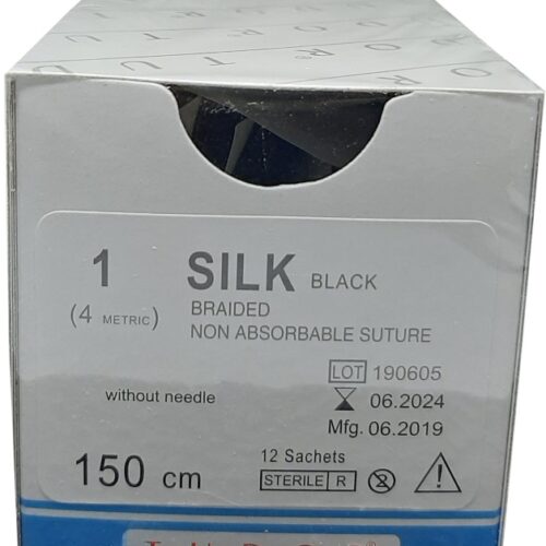 Suture Silk  w/o Needle 1