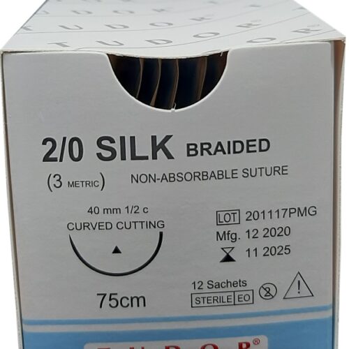 Suture Silk  Curve Cutting 2/0