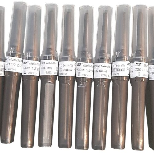Multisample Needle Gauge 22 x 1.5, 10pcs