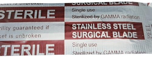 Surgical Blade #10, Stainless Steel
