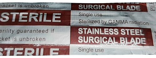 Surgical Blade, 10's  #20, Stainless Steel