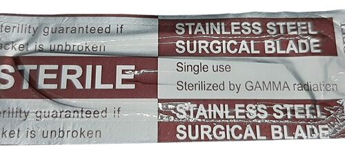 Surgical Blade, 10's  #21, Stainless Steel