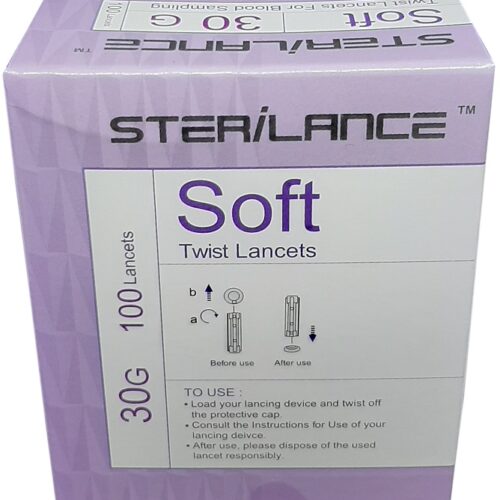 Soft Lancet 30G, 100pcs
