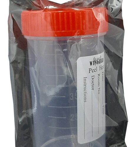 Specimen Container ( Urine ), with Label Sterile, 60mL, 100pcs