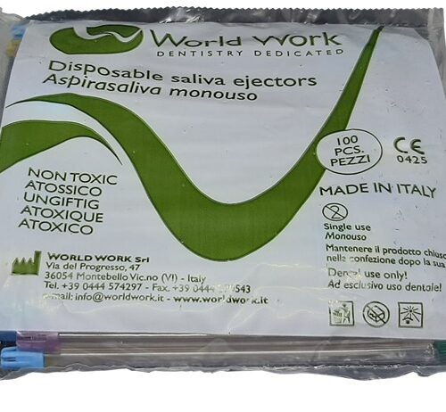 Disposable Saliva Ejector 100pcs