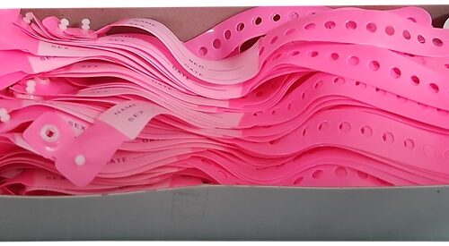 Identification Bracelet  Pedia Pink, 50pcs
