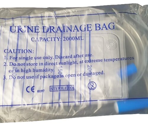 Urine Bag (Drainage) Sterile, Single-use, 2000mL
