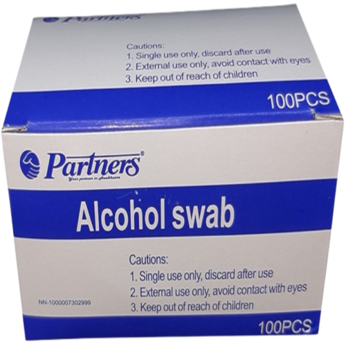 Alcohol Swab, Saturated, 70% Isoprophyl Alcohol Isoprophyl, Sterile, 100pcs