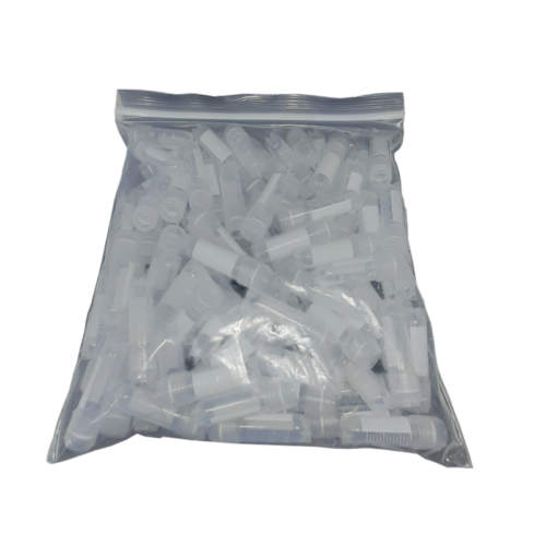 Cryovial Tube with Gasket, Printed Graduation 1.8 mL, 100pcs