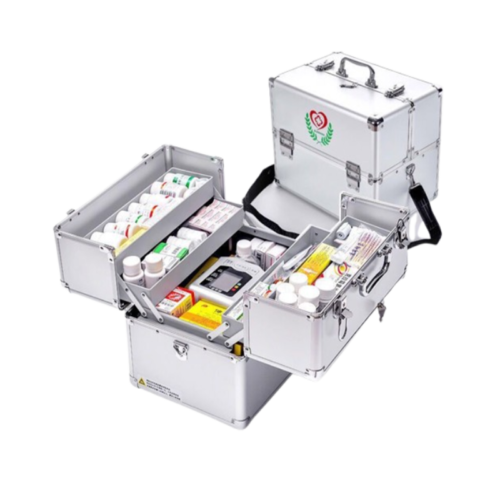 Aluminum First Aid Box 26*11*30cm