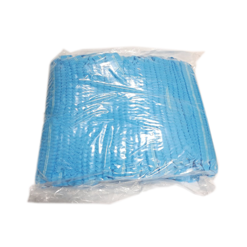 Head Cover Bouffant Blue, 100pcs
