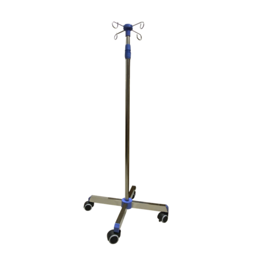 IV Stand 4 Star Base and 4 IV Hook