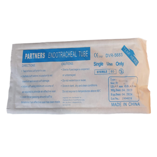 Endotracheal Tube Fr. 14 / ID 3.5, Uncuffed