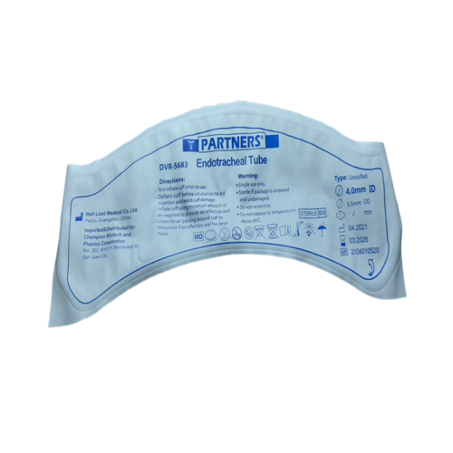 Endotracheal Tube Fr. / ID 4.0, Uncuffed
