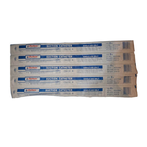 Suction Catheter  Fr. 5, 5Pcs