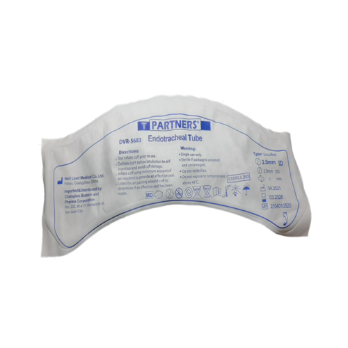 Endotracheal Tube ID 2.0, Uncuffed