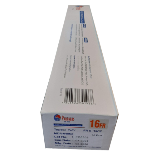 Foley Catheter Fr. 16, 10Pcs