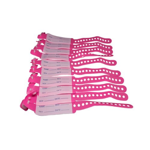 Identification Bracelet  Pedia Pink, 50pcs
